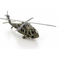METAL EARTH 3D puzzle Vrtuľník Black Hawk
