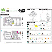 METAL EARTH 3D puzzle Star Wars The Mandalorian: The Child (ICONX)