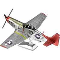 METAL EARTH 3D puzzle Tuskegee Airmen P-51D Mustang (ICONX)