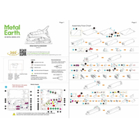 METAL EARTH 3D puzzle Raketoplán Discovery