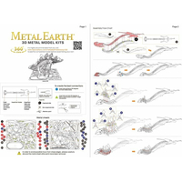 METAL EARTH 3D puzzle Stegosaurus