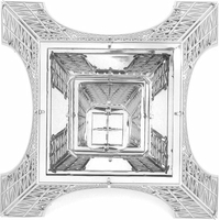 METAL EARTH 3D puzzle Eiffelova veža (ICONX)