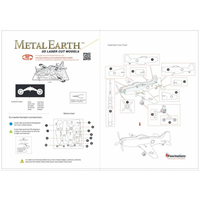 METAL EARTH 3D puzzle Lietadlo Mustang P-51