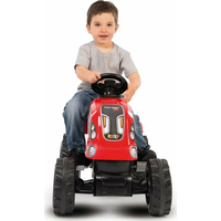 SMOBY Šliapací traktor Farmer XL červený s vozíkom