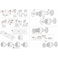 METAL EARTH 3D puzzle Star Wars: Tie Fighter