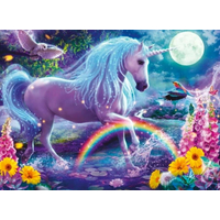 RAVENSBURGER Trblietavé puzzle Jednorožec XXL 100 dielikov