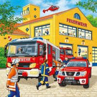 RAVENSBURGER Puzzle Hasiči 3x49 dielikov