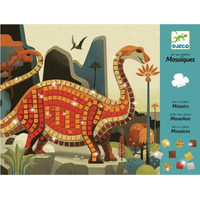 DJECO Mozaikové obrázky Dinosaury
