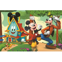 TREFL Obojstranné puzzle Mickeyho klbík SUPER MAXI 24 dielikov
