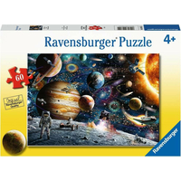 RAVENSBURGER Puzzle Astronaut vo vesmíre 60 dielikov