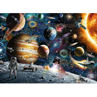 RAVENSBURGER Puzzle Astronaut vo vesmíre 60 dielikov