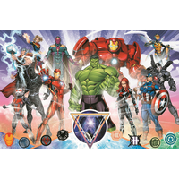 TREFL Puzzle Super Shape XL Avengers 160 dielikov