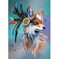 RAVENSBURGER Puzzle Boho líška 1000 dielikov