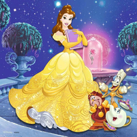 RAVENSBURGER Puzzle Disney princeznej: Dobrodružstvo 3x49 dielikov