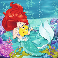 RAVENSBURGER Puzzle Disney princeznej: Dobrodružstvo 3x49 dielikov