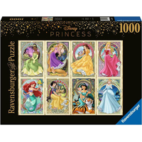 RAVENSBURGER Puzzle Disney Secesné princezné 1000 dielikov