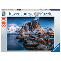RAVENSBURGER Puzzle Hamnoy, Lofoty 3000 dielikov