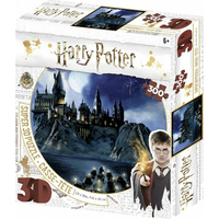 PRIME 3D Puzzle Harry Potter: Nočná Bradavice 3D 300 dielikov