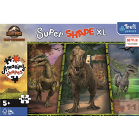 TREFL Puzzle Super Shape XL Jurský svet: Kriedový kemp 104 dielikov