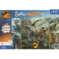 TREFL Puzzle Super Shape XL Jurský svet: Nezvyčajní dinosaury 160 dielikov