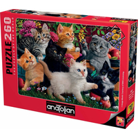 ANATOLIAN Puzzle Rozverné mačiatka 260 dielikov