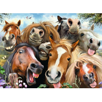 RAVENSBURGER Puzzle Konská selfie 500 dielikov