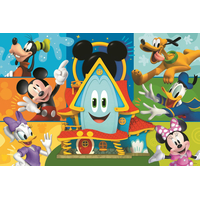 TREFL Puzzle Mickeyho klbko: Mickey Mouse a kamaráti MAXI 24 dielikov