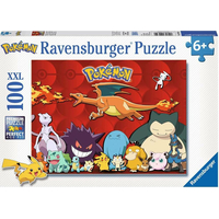RAVENSBURGER Puzzle Môj obľúbený Pokémon XXL 100 dielikov