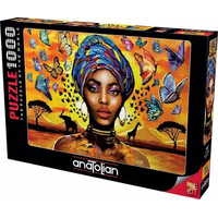 ANATOLIAN Puzzle Nádherná žena 1000 dielikov