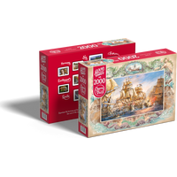 CHERRY PAZZI Puzzle Námorná bitka 2000 dielikov