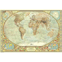 ANATOLIAN Puzzle Mapa sveta 2000 dielikov