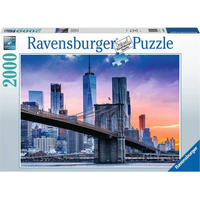 RAVENSBURGER Puzzle Newyorské mrakodrapy 2000 dielikov