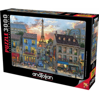 ANATOLIAN Puzzle Parížska ulica 3000 dielikov