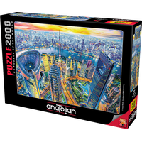ANATOLIAN Puzzle Pohľad na Šanghaj 2000 dielikov