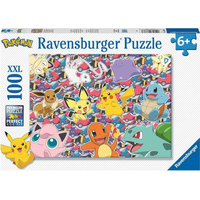 RAVENSBURGER Puzzle Pokémon XXL 100 dielikov
