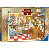 RAVENSBURGER Puzzle Obchod na rohu ulice 100 dielikov