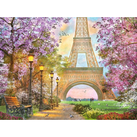 RAVENSBURGER Puzzle Romantický Paríž 1500 dielikov