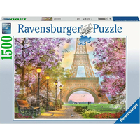 RAVENSBURGER Puzzle Romantický Paríž 1500 dielikov
