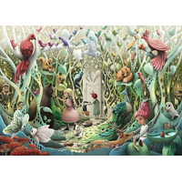 RAVENSBURGER Puzzle Skrytá záhrada 1000 dielikov