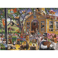 ANATOLIAN Puzzle Neposlušné psy 1000 dielikov