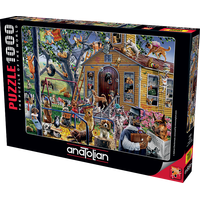 ANATOLIAN Puzzle Neposlušné psy 1000 dielikov