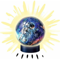 RAVENSBURGER Svietiaci puzzleball Astronaut 72 dielikov