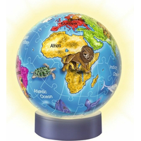 RAVENSBURGER Svietiaci puzzleball Globus 72 dielikov