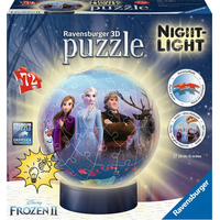 RAVENSBURGER Svietiace puzzleball Ľadové kráľovstvo 2, 72 dielikov