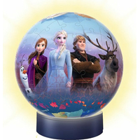 RAVENSBURGER Svietiace puzzleball Ľadové kráľovstvo 2, 72 dielikov