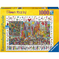 RAVENSBURGER Puzzle Times Square - Everyone should go there 1000 dielikov