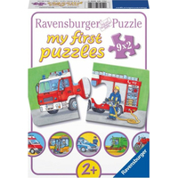 RAVENSBURGER Moje prvé puzzle Vozidlá a stroje 9x2 dieliky