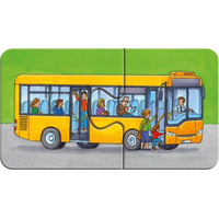 RAVENSBURGER Moje prvé puzzle Vozidlá a stroje 9x2 dieliky