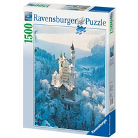 RAVENSBURGER Puzzle Zimné Neuschwanstein 1500 dielikov