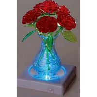 HCM KINZEL 3D Crystal puzzle Kytica ruží 47 dielikov
